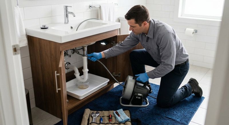Clogged Drain Repair project example